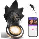 Vibrating Cock Ring Sex Toys For Men - Vibrator Penis Sleeve With Rabbit Clitoris Vibrators, Adult T Vibrating Cock Ring Sex Toys For Men - Vibrator Penis Sleeve With Rabbit Clitoris Vibrators, Adult T