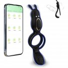 Vibrating Cock Ring Sex Toys - Couple Sex Toys With Clitoral Stimulator, With 9 Modes, Men'S Penis V