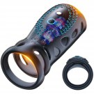 Vibrating Cock Ring Penis Sleeve, Male Sex Toy Vibrator Penis Ring,360 Wrapping Sex Toys For Men Wit
