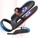 Vibrating Cock Ring Penis Sleeve For Support Delay G Spot Pleasure, Penis Ring Vibrator Extender, Co Vibrating Cock Ring Penis Sleeve For Support Delay G Spot Pleasure, Penis Ring Vibrator Extender, Co