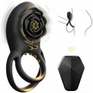 Vibrating Cock Ring Adult Sex Toys For Men, Silicone Penis Ring With Rose Clitoral Vibrator Couples Vibrating Cock Ring Adult Sex Toys For Men, Silicone Penis Ring With Rose Clitoral Vibrator Couples