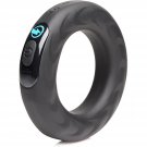 Vibrating & E-Stim Silicone Cock Ring With Remote Control - 1.75In, Black (Ag932) Vibrating & E-Stim Silicone Cock Ring With Remote Control - 1.75In, Black (Ag932)