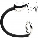Tug + Plug Cock Ring With Anal Plug For Men & Couples. Premium Flexible Silicone Cord With Tapered T Tug + Plug Cock Ring With Anal Plug For Men & Couples. Premium Flexible Silicone Cord With Tapered T