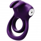 Thunder Bunny Vibrator, Rechargeable Vibrating Couples Double C-Ring, Clitoral Stimulation, 10 Vibra Thunder Bunny Vibrator, Rechargeable Vibrating Couples Double C-Ring, Clitoral Stimulation, 10 Vibra
