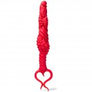 Thrusting Huge Dildo With Handle - Sword-Shaped Anal Dildo For Men Women And Couples, Silicone Adult