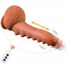 Thrusting Dildo Vibrator Monster Snail Dildos - Sex Toys 9.06"" Vibrators With 3 Thrusting & 9 Vibra Thrusting Dildo Vibrator Monster Snail Dildos - Sex Toys 9.06"" Vibrators With 3 Thrusting & 9 Vibra