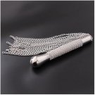 Sm Bdsm Sex Whip, Metal Diamond Handle Chain Whip Flogger Flirting Fantasy Fetish Hand Paddle Flirti Sm Bdsm Sex Whip, Metal Diamond Handle Chain Whip Flogger Flirting Fantasy Fetish Hand Paddle Flirti