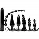 Silicone Anal Butt Plug Training Set Anal Sex Toys Fetish Safety For Beginner Anal Trainer For Adult Silicone Anal Butt Plug Training Set Anal Sex Toys Fetish Safety For Beginner Anal Trainer For Adult
