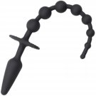 Silicone Anal Butt Plug Double-Ended Anal Plug Anal Beads With 7 Beads Anal Sex Toy For Men Women Fo Silicone Anal Butt Plug Double-Ended Anal Plug Anal Beads With 7 Beads Anal Sex Toy For Men Women Fo