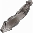 Reusable Penis Sleeve, Ultra-Soft Penis Enlarger Cock Ring Extender Male Sex Toys Thickened Testicle Reusable Penis Sleeve, Ultra-Soft Penis Enlarger Cock Ring Extender Male Sex Toys Thickened Testicle
