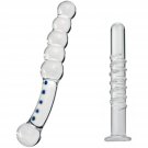 Premium Crystal Glass Pleasure Wand Prostate G-Spot Massage Unisex Anal Plug Dildo Luxury Sex Toy Fo Premium Crystal Glass Pleasure Wand Prostate G-Spot Massage Unisex Anal Plug Dildo Luxury Sex Toy Fo