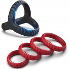 Penis Rings Set, 5 Different Sizes Silicone Cock Rings For Couple Sex Toys, Adult Sex Toys For Men - Penis Rings Set, 5 Different Sizes Silicone Cock Rings For Couple Sex Toys, Adult Sex Toys For Men -