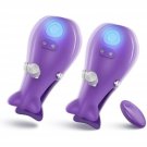 Nipple Toys Female Clit Clamp - 2In1 Electric Breast Clitoral Sex Toy Bdsm Vibrators With 10 Vibrati Nipple Toys Female Clit Clamp - 2In1 Electric Breast Clitoral Sex Toy Bdsm Vibrators With 10 Vibrati