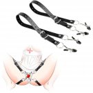 Nipple Labia Clit Clamps Nipple And Vaginal Clamps Sex Toys Adjustable Leather Sm Bondage Set Restra Nipple Labia Clit Clamps Nipple And Vaginal Clamps Sex Toys Adjustable Leather Sm Bondage Set Restra