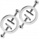 Nipple Clamps Breast Clamps 2Pcs Fake Nipple Piercings Stainless Steel Non-Piercing Nipples Shields Nipple Clamps Breast Clamps 2Pcs Fake Nipple Piercings Stainless Steel Non-Piercing Nipples Shields