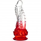 Monster Dildo,6.7 Inch Small Dildo With Strong Suction Cup,Jelly Dildo Clear-Red Gradient Dildo Adul Monster Dildo,6.7 Inch Small Dildo With Strong Suction Cup,Jelly Dildo Clear-Red Gradient Dildo Adul
