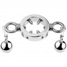 Metal Cock Ring For Men Penis Rings With 6 Cbt Spikes And Ball Pendant Adult Pleasure Chastity Sex T Metal Cock Ring For Men Penis Rings With 6 Cbt Spikes And Ball Pendant Adult Pleasure Chastity Sex T