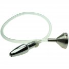 Metal Bullet Anal Plug With Hole For Men And Women Transparent Hose Enema Cleaning Irrigator Metal F Metal Bullet Anal Plug With Hole For Men And Women Transparent Hose Enema Cleaning Irrigator Metal F