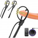 Men Male Electric Shock Beaded Urethral Sound Plug Adjustable Silicone Cock Glans Ring Electro Set W Men Male Electric Shock Beaded Urethral Sound Plug Adjustable Silicone Cock Glans Ring Electro Set W