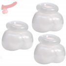 Male Testicles Toys Kit Scrotum Bondage Devices Chastity Devices Set Bondage Gear Silicone Testicle 