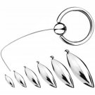 Male Prostate Toy, Stainless Anal Prostate Massage Stimulate Massager Balls Nylon Thread Pull Ring A Male Prostate Toy, Stainless Anal Prostate Massage Stimulate Massager Balls Nylon Thread Pull Ring A