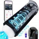 Male Masturbator Mens Sex Toys - Penis Pump Sex Toy For Men With 9 Sucking & 9 Thrusting & 9 Vibrati