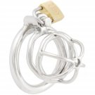 Male Chastity Device With Padlock Stainless Steel Cock Cage Ring Virginity Lock Chastity Belt For Ad Male Chastity Device With Padlock Stainless Steel Cock Cage Ring Virginity Lock Chastity Belt For Ad