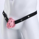 Male Chastity Cage With Belt, Chastity Device With 5 Sizes Rings And Invisible Lock For Man Penis Ex Male Chastity Cage With Belt, Chastity Device With 5 Sizes Rings And Invisible Lock For Man Penis Ex