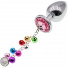 Luxury Stainless Steel Anal Trainer Butt Plug S&M Adult Small Bell Anal Plug Woman Men Sex Gifts Thi