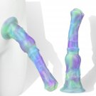 Knot Horse Dildo 9.8 Inch Soft Colorful Silicone Fantasy Dildo Suction Cup Xl G Spot Thick Realistic Knot Horse Dildo 9.8 Inch Soft Colorful Silicone Fantasy Dildo Suction Cup Xl G Spot Thick Realistic