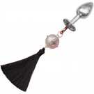 Hollowed-Out Sex Toy Flower Bell Anal Plug Erotic Products Binding And Adjusting Tassels Bell Metal Hollowed-Out Sex Toy Flower Bell Anal Plug Erotic Products Binding And Adjusting Tassels Bell Metal