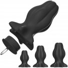 Hollow Anal Plug Set With Matched Stopper Anal Plug Thread Butt Plug Sex Toys Ass Tunnel Silicone Fl Hollow Anal Plug Set With Matched Stopper Anal Plug Thread Butt Plug Sex Toys Ass Tunnel Silicone Fl