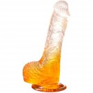 Gradient Dildo Anal Toy With Strong Suction Cup Vaginal Toys For Couples Soft Realistic Dildo Massag Gradient Dildo Anal Toy With Strong Suction Cup Vaginal Toys For Couples Soft Realistic Dildo Massag