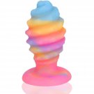Glowing Realistic Dildo, Big Anal Plug Silicone Anal Dildo With Strong Suction Cup, Luminous Large B Glowing Realistic Dildo, Big Anal Plug Silicone Anal Dildo With Strong Suction Cup, Luminous Large B