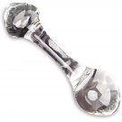 Glass Pleasure Wand, Crystal Double-Ended Mushroom Head Anal Butt Plug For G-Spot Stimulation Sex To Glass Pleasure Wand, Crystal Double-Ended Mushroom Head Anal Butt Plug For G-Spot Stimulation Sex To
