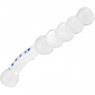 Glass G Spot Dildo Anal Beads Butt Plug Vaginal Stimulator Prostate Massager Double-Ended Pleasure W Glass G Spot Dildo Anal Beads Butt Plug Vaginal Stimulator Prostate Massager Double-Ended Pleasure W