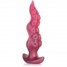 Flexible Tentacle Dildo Liquid Silicone Wearing Realistic Fantasy Anal Dildo With Safety Anchor Base