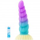 Fantasy Dildo Monster Dildo,6 Inch Suction Cup Dildos For Prostate & G Spot,Pink & Blue Soft Curved Fantasy Dildo Monster Dildo,6 Inch Suction Cup Dildos For Prostate & G Spot,Pink & Blue Soft Curved