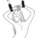 Erotic Bondage Handcuff Sex Door Swing Hanging Cuffs Over The Door Entryway Handcuffs Restraint Stra