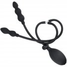 Double-Ended Inflatable Anal Plug Butt Butt Sierra Bead G-Spot Stimulation Female And Male Sex Toy Double-Ended Inflatable Anal Plug Butt Butt Sierra Bead G-Spot Stimulation Female And Male Sex Toy