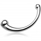 Double-Ended Dildo G-Spot Massage Anal Plug Stimulate Wand Fetish Dildo Solid Metal Curved Dual Ende Double-Ended Dildo G-Spot Massage Anal Plug Stimulate Wand Fetish Dildo Solid Metal Curved Dual Ende