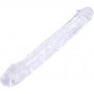 Double Head Dildo,Crystal Jelly Realistic Anal Long Dildo Penis With Veins And Glans Adult Sex Toys Double Head Dildo,Crystal Jelly Realistic Anal Long Dildo Penis With Veins And Glans Adult Sex Toys