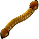 Double Ended Glass Dildo Crystal Penis,Crystal Realistic Dildo Pleasure Stick With Spiral Texture An Double Ended Glass Dildo Crystal Penis,Crystal Realistic Dildo Pleasure Stick With Spiral Texture An
