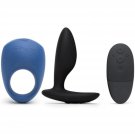 Ditto+ Black Remote Control Vibrating Butt Plug & Pivot Vibrating Cock Ring - App Controlled Couples Ditto+ Black Remote Control Vibrating Butt Plug & Pivot Vibrating Cock Ring - App Controlled Couples