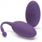 Desire Vibrating Egg - 4 Inch Silicone Bullet Vibrator With Remote Control - 12 Speed & 8 Mode Vibra Desire Vibrating Egg - 4 Inch Silicone Bullet Vibrator With Remote Control - 12 Speed & 8 Mode Vibra