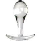 Crystal Glass Anal Plug,Anal Plug For Comfortable Long-Term Wear Glass Butt Plug With Curved Based & Crystal Glass Anal Plug,Anal Plug For Comfortable Long-Term Wear Glass Butt Plug With Curved Based &