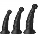 Butt Plug Set 3Pcs Vaginal Dilators Anal Training Kit With Bump Ball And Coil Torso Curved Dildo Wit Butt Plug Set 3Pcs Vaginal Dilators Anal Training Kit With Bump Ball And Coil Torso Curved Dildo Wit