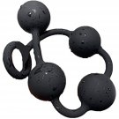 Black Pull Bead Anal Plug Extra-Long Large Size Backyard Pull Bead Anal Masturbator Toy Adult Sex To Black Pull Bead Anal Plug Extra-Long Large Size Backyard Pull Bead Anal Masturbator Toy Adult Sex To