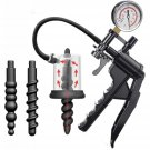 Anal Plug Vacuum Pump Enlarger Butt Plug Rose Bud Twist Drill Valve Suction, Prostate Massager Sex T