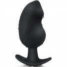 Anal Plug For Comfortable Long-Term Wear - Silicone Butt Plug Dilator With Curved Base & Slender Wai